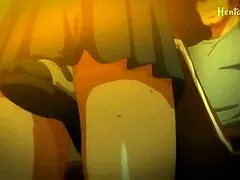 Teacher's Assistant Gets Gangbang With Monster Cock Anal