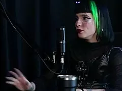 Compilado da Carol Rhcp no Preliminares Podcast com Bia Hot Watch on Sheer Red