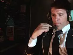 Madelyn Marie FUCKS the Captain in the Cockpit During Red Eye Flight!