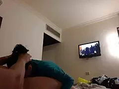 Wow I Fucked My Girlfriend's Pussy Hard In The Hotel Room