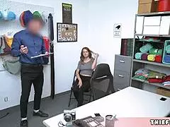 Cute Shea Caught Stealing in the Mall, Now Trying to Satisfy the Mall Cop