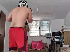 sometimes i try boxing or amateur sparring and wrestling training