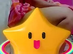 Indian aunty seductively dances and reveals her breast