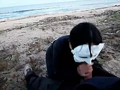 Summer Beach Anal Creampie Voyeur Session