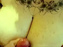 Big tits italian gets cumshot