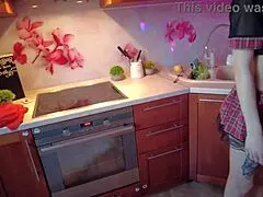 Redhead amateur teen deepthroats fat old guy's cock with moans