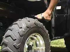 Jazmin draws in a substantial shaft before mounting it and receiving a facial finish