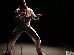 Can you imagine an Elvis parody with a fun group threesome of blonde performers spitting lines?