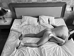 So my wife starts cheating with her boss, riding him in the bedroom while moaning loud. She licks and bends over for doggystyle pounding.