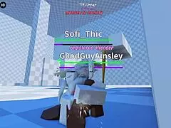 Roblox Adventure Turns Rough With Intense Gang Action Leaving Her As Dripping Cumslut