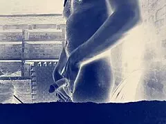 Massive Indian cock throbbing hard!