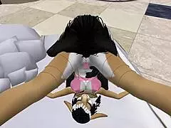 Lady Bastet Of Egypt Uses Her Servant Girl