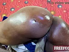 Fucking Black Fat Dick In Wet Pussy Doggystyle