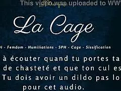 La Cage - Femdom Caged Anal Joi