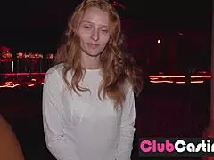 Shy Redhead Auditions For Stripper Role By ClubCastings