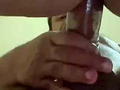 Fat slut huge ass Asian girl gets painful anal fingering and fucking in doggystyle with spanking.