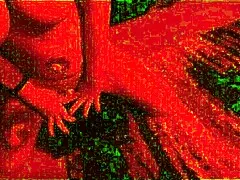 I feel so turned on fucking Kali Ryder with creampie in this sex dungeon, her big ass bent over while she moans as a submissive milf