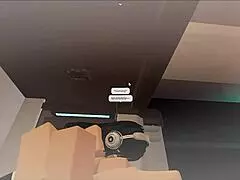 Futa takes control and fucks a slut hard in the Roblox condo setting