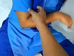 After low marks on the paper, motherfucker Kajal gets punished in the garage with doggystyle pussy fucking and blowjob