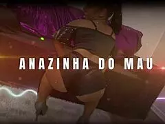 tiny anonzinha teases with buttplug in tight ass before taking huge cock for anal creampie and cum swapping