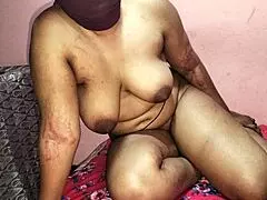 I surprise my little stepsister playing with my underwear and we fuck hard until she cums