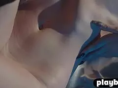 Big Ass Brunette Teen Exposed Amazing Body and Showed Her Perfect Big Ass with Emotions