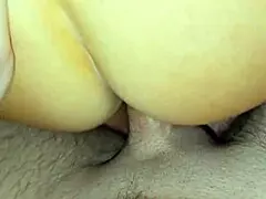 oh man, my stepmom with that curvy big ass and chubby body gave me her pussy for new year, feet up close 😏