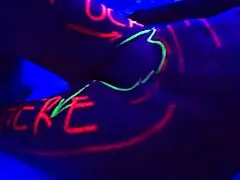 Our EXPERIMENT With ULTRAVIOLET LIGHT Turns Into HANDJOB FUN With COUGAR