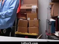 Penelope Reed Feels Intense Fear and Submission When Caught Stealing with Boyfriend Leading to Punished Hardcore Fucking