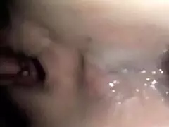 my tight spot clenched as he pushed in i peaked loudly with a messy surprise