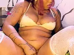 hey, check out this creamy pussy play with uglygalz mareme edet getting all wet and wild