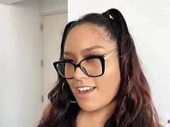 Hey, check out this Peruvian culona Linda buying a dildo online and experimenting solo while parents are away