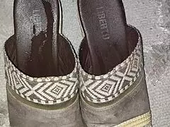 cum on my step mom heels while she wears them