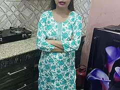 Indian STEPMOM FUCKS STEPSON In Kitchen YOUNG 18+ Hindi