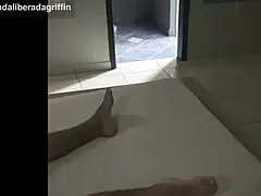 so it's the wife's birthday and her cuckold husband surprises her with this brazilian milf getting anal from an asian guy with a big penis.