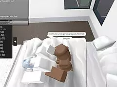 enjoying a casual encounter with a random beauty in condo roblox 02