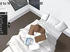 enjoying a casual encounter with a random beauty in condo roblox 02