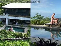 oh man i had this real outdoor public sex with my friend, multiple angles and a messy facial cumshot...