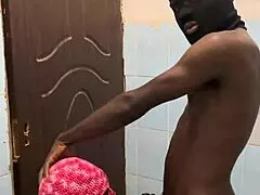 Curvy Beauty Bent Against Wall for Dirty Amateur Action