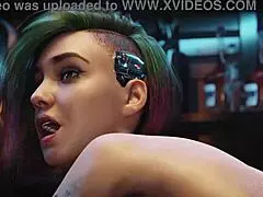 Cyberpunk Best of Panam Judy Part 2 Horizontal 4K with Sound Feels So Intense in Group Anal Action