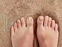 Bare Feet Sensory Play In Sand For Fetish Lovers