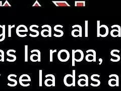 Intense Jerk Off Instructions Session in Spanish with Merida Guiding Every Stroke