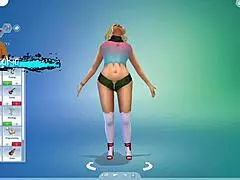 Sims 4 - revisiting the sims and having a milf and a goth milf live together and have sex with different people