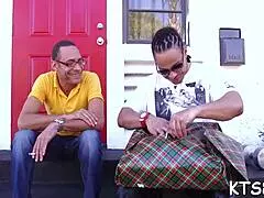 Teenager Pi Ladyboy Lesbian Love!