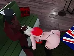 Black Bull Takes Control Fucking A Naughty White Girl In Intense Interracial Action