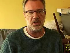 Ebony Babe in Wam Fetish Rides Cock and Deepthroats Cum