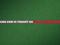 This bombshell teen 18+ bimbo starts by revealing her stunning face, feet, and pussy. Then comes the extreme pigtail handlebar deepthroat facefuck in fishnets.