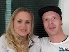 Blonde Barra Brass Intense Anal Creampie Beside Cuckold