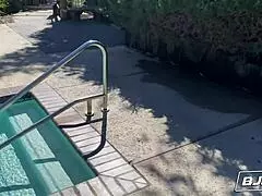 Who knew Lauren Pixie could take Romeo's huge tool so deep in that wild blowjob session?