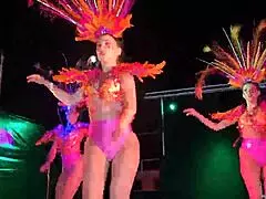 Sambão 2022 Features Big Ass In Tight Stockings And Pantyhose